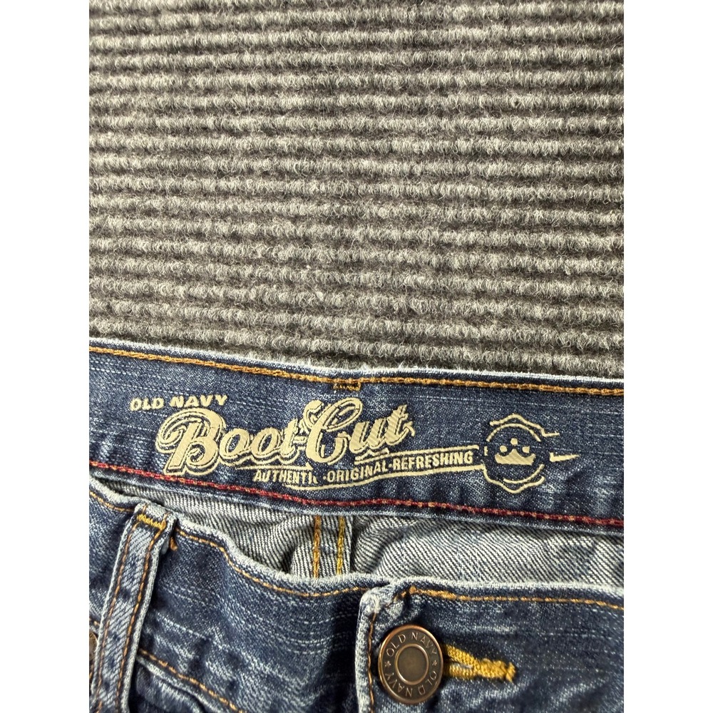 Old Navy Bootcut Jeans Womens 33x32 Medium Wash Denim 100% Cotton Blue - Picture 9 of 14